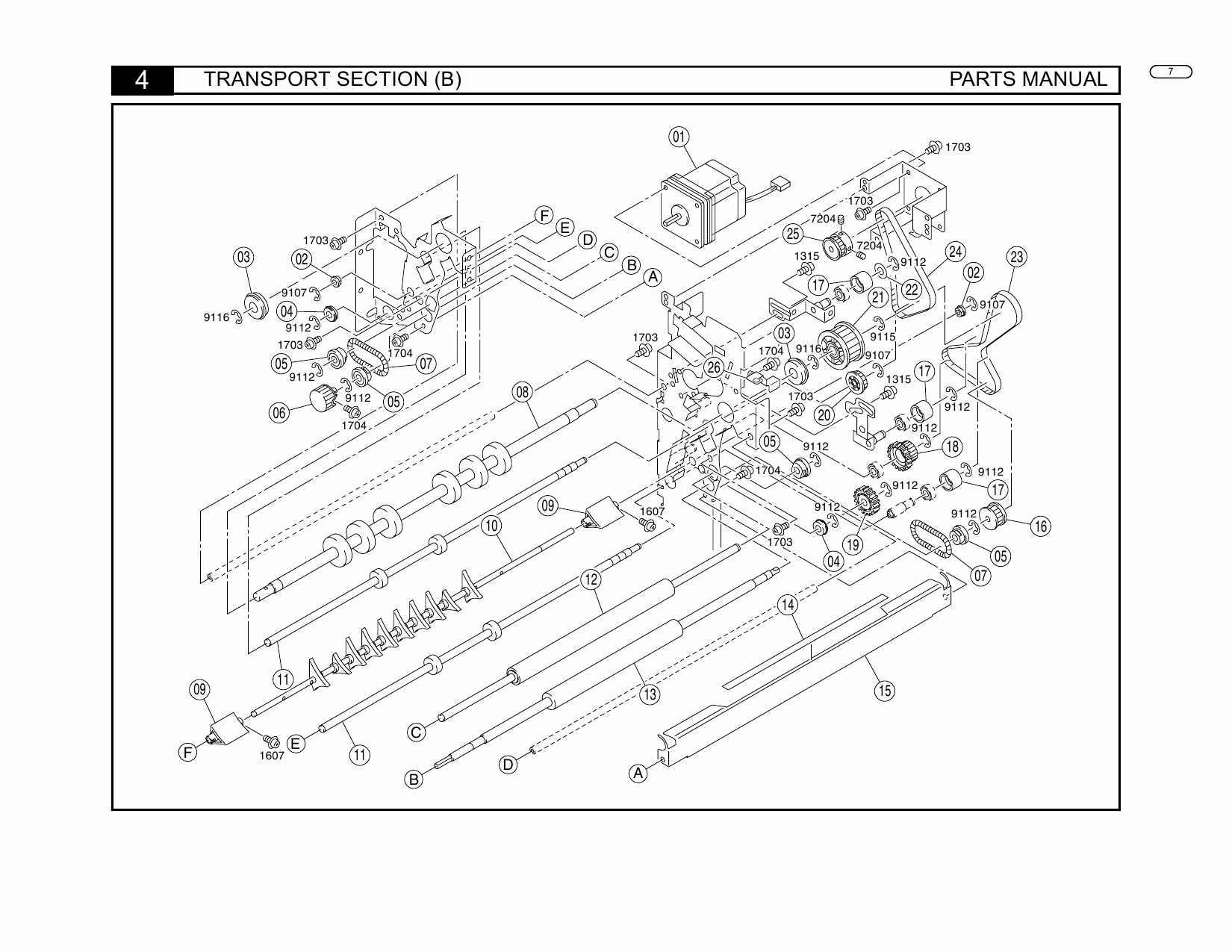 Konica-Minolta Options PK-1 Parts Manual-5
